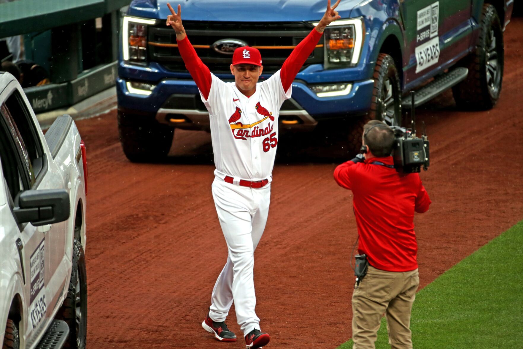 St. Louis Cardinals pregame ceremonies
